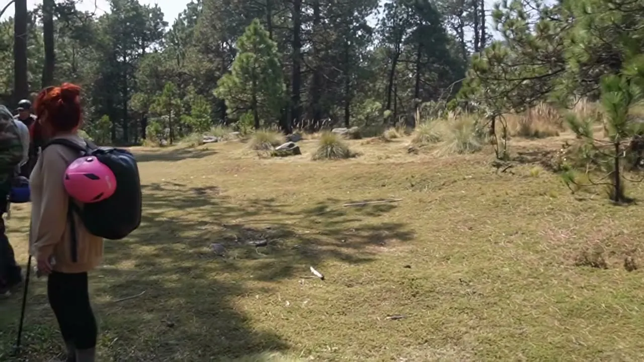 El valle a mitad de la ruta, ideal para descansar