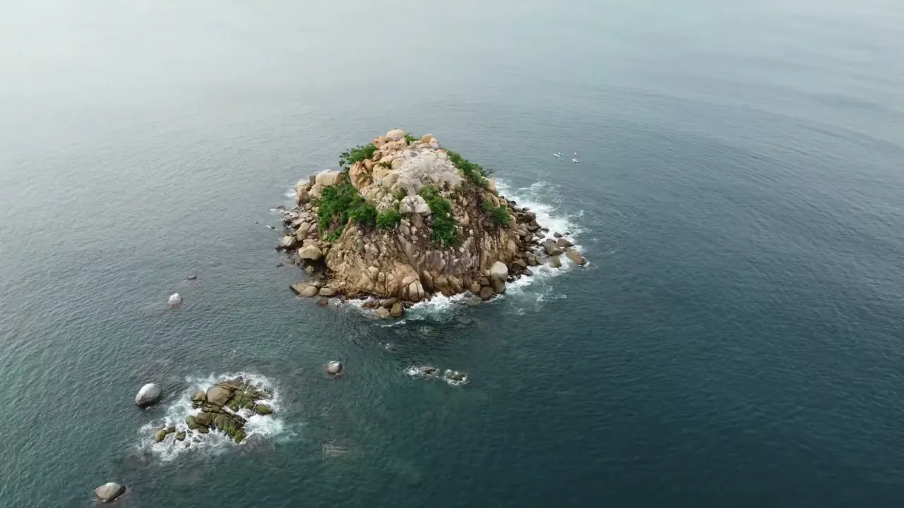 El Farallón del Obispo visto desde el dron