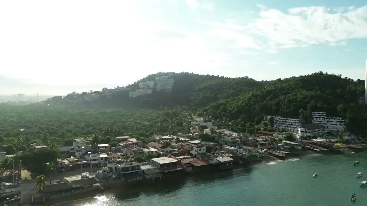 Llegando a Puerto Marqués